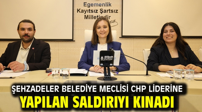 Şehzadeler Belediye Meclisi Chp Liderine Yapılan Saldırıyı Kınadı