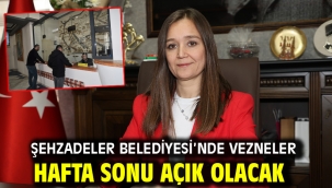 Şehzadeler Belediyesi'nde Vezneler Hafta Sonu Açık Olacak 