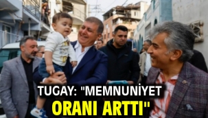 Tugay: '' Memnuniyet Oranı Arttı''