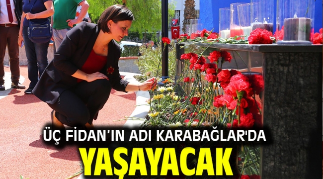 Üç Fidan'ın Adı Karabağlar'da Yaşayacak