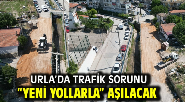 Urla'da trafik sorunu "yeni yollarla" aşılacak