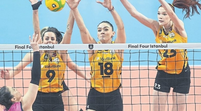 Vakıfbank Dörtlü Final'de 4. oldu