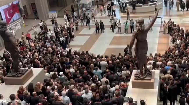 Avukatlardan Çağlayan'da 'Pehlivan' protestosu