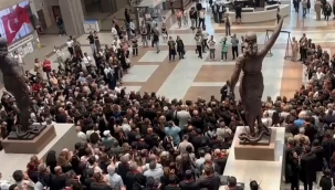 Avukatlardan Çağlayan'da 'Pehlivan' protestosu