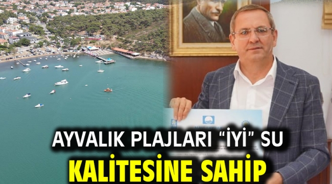Ayvalık Plajları "İyi" Su Kalitesine Sahip