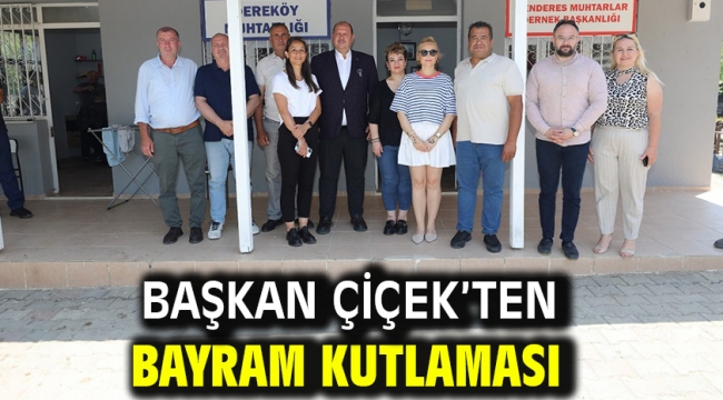 Başkan Çiçek'ten Bayram Kutlaması