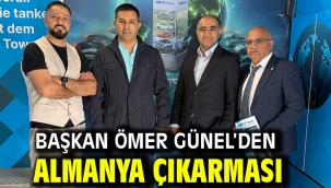 Başkan Ömer Günel'den Almanya Çıkarması