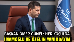 Başkan Ömer Günel: Her Koşulda İmamoğlu Ve Özel'in Yanındayım
