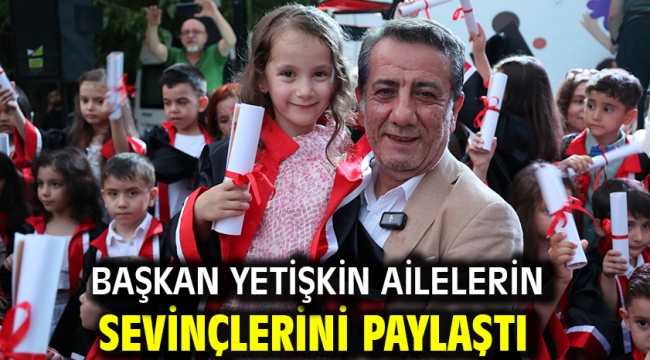 Başkan Yetişkin Ailelerin Sevinçlerini Paylaştı