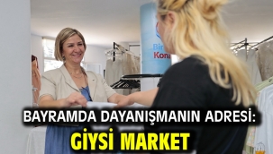 Bayramda dayanışmanın adresi: Giysi Market