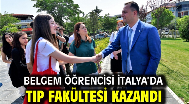 BELGEM öğrencisi İtalya'da tıp fakültesi kazandı