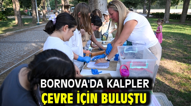 Bornova'da kalpler çevre için buluştu