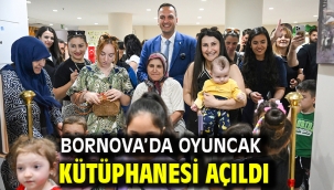 Bornova'da Oyuncak Kütüphanesi açıldı 