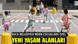 Buca Belediyesi'nden çocuklara özel yeni yaşam alanları