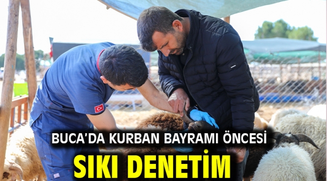 Buca'da Kurban Bayramı öncesi sıkı denetim