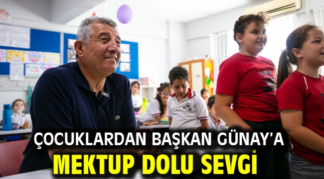 Çocuklardan Başkan Günay'a Mektup Dolu Sevgi