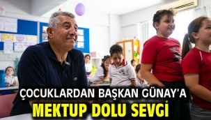 Çocuklardan Başkan Günay'a Mektup Dolu Sevgi