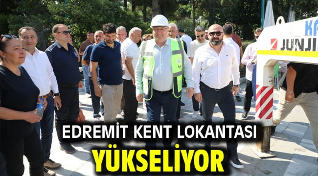Edremit Kent Lokantası yükseliyor