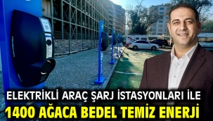 Elektrikli Araç Şarj İstasyonları İle 1400 Ağaca Bedel Temiz Enerji