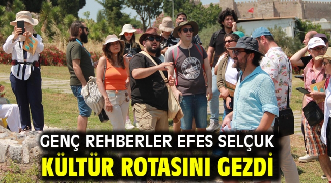 Genç Rehberler Efes Selçuk Kültür Rotasını Gezdi