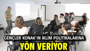 Gençler Konak'ın iklim politikalarına yön veriyor