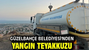 Güzelbahçe Belediyesi'nden Yangın Teyakkuzu