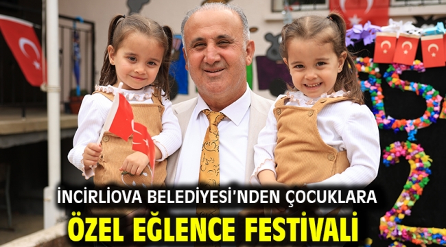 İncirliova Belediyesi'nden çocuklara özel eğlence festivali