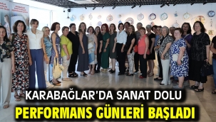 Karabağlar'da Sanat Dolu Performans Günleri Başladı
