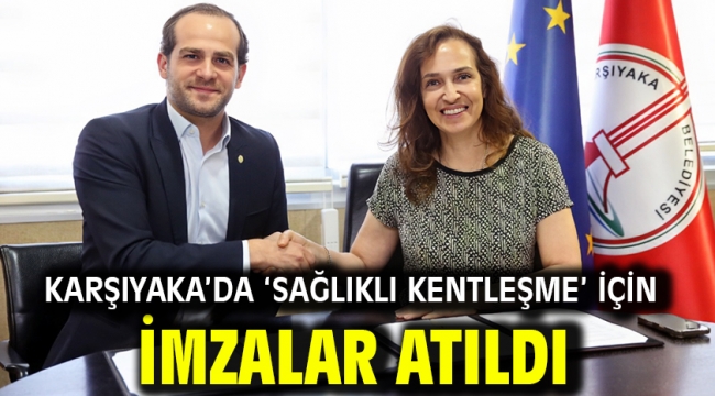 Karşıyaka'da 'sağlıklı kentleşme' için imzalar atıldı