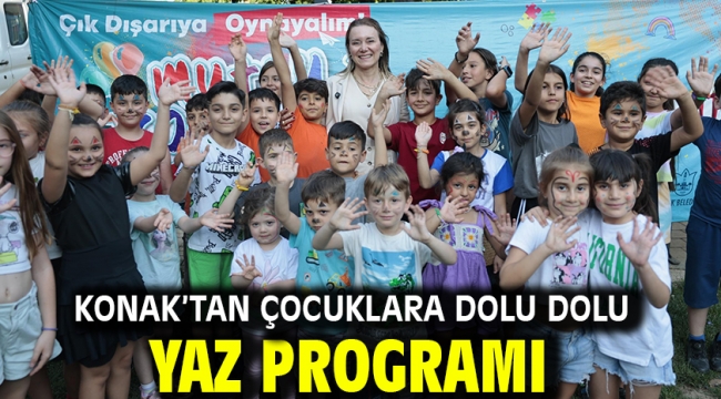 Konak'tan çocuklara dolu dolu yaz programı