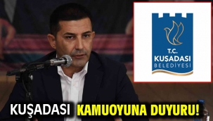 KUŞADASI KAMUOYUNA DUYURU!