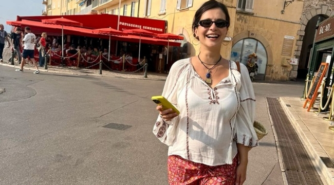 Meriç Aral ile Serkan Keskin'in Fransa tatili