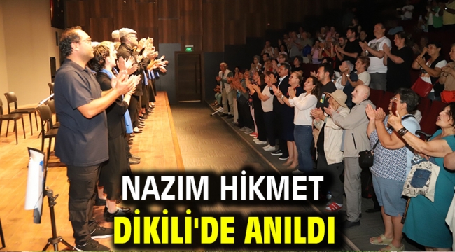 Nazım Hikmet Dikili'de Anıldı