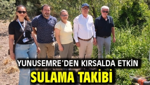 Yunusemre'den Kırsalda Etkin Sulama Takibi