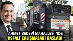 Ahmet Bedevi Mahallesi'nde Asfalt Çalışmaları Başladı