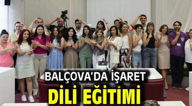 Balçova'da işaret dili eğitimi
