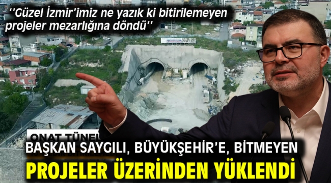 Başkan Saygılı, Büyükşehir'e, bitmeyen projeler üzerinden yüklendi