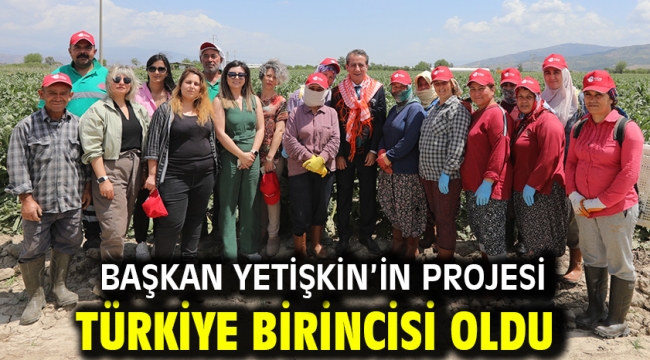 Başkan Yetişkin'in Projesi Türkiye Birincisi Oldu