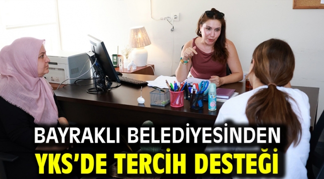 Bayraklı Belediyesinden YKS'de tercih desteği