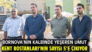 Bornova'nın kalbinde yeşeren umut Kent Bostanları'nın sayısı 5'e çıkıyor