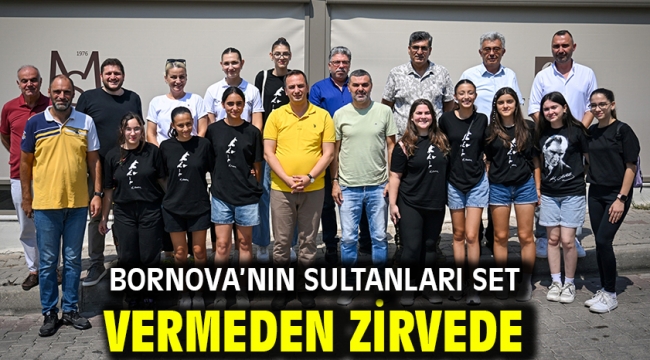 Bornova'nın sultanları set vermeden zirvede