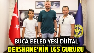 Buca Belediyesi Dijital Dershane'nin LGS gururu