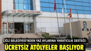 Çiğli Belediyesi'nden yaz aylarına yaratıcılık desteği: Ücretsiz atölyeler başlıyor