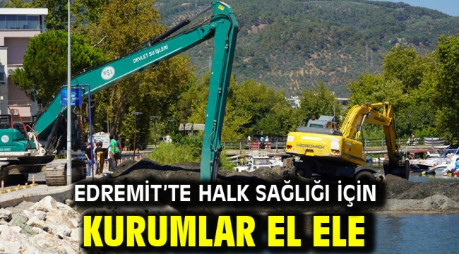 Edremit'te halk sağlığı için kurumlar el ele