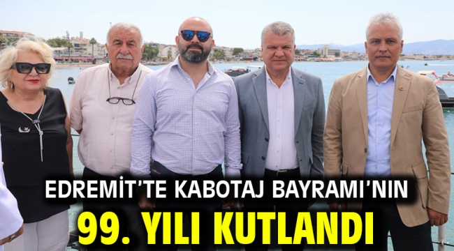 Edremit'te Kabotaj Bayramı'nın 99. yılı kutlandı