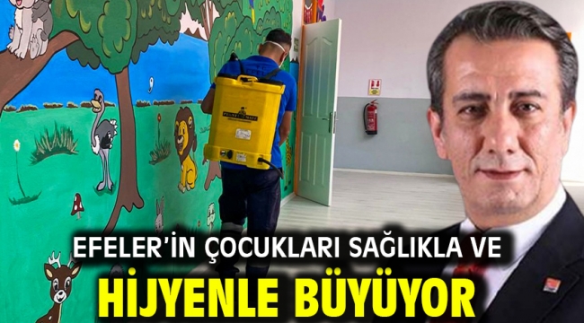 Efeler'in Çocukları Sağlıkla Ve Hijyenle Büyüyor