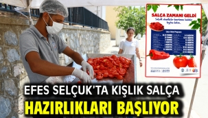 Efes Selçuk'ta Kışlık Salça Hazırlıkları Başlıyor