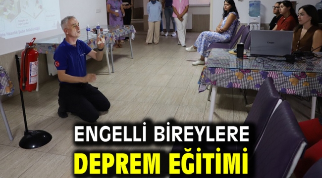 Engelli Bireylere Deprem Eğitimi