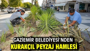 Gaziemir Belediyesi'nden kurakçıl peyzaj hamlesi