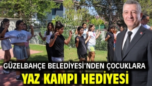 Güzelbahçe Belediyesi'nden Çocuklara Yaz Kampı Hediyesi